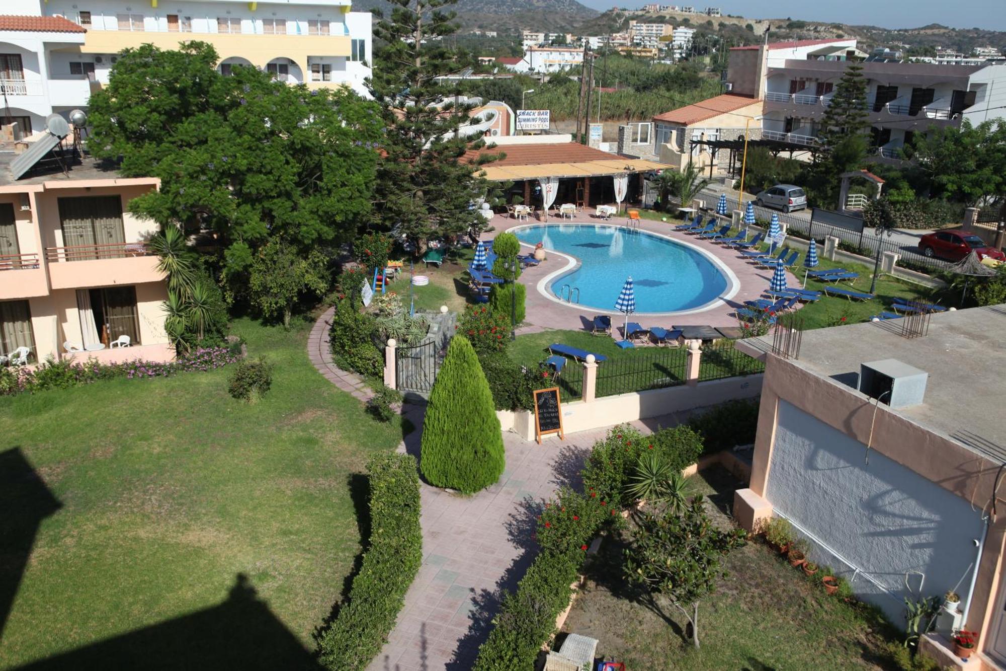 Lyristis Dinos Studios & Apartments Faliraki Luaran gambar